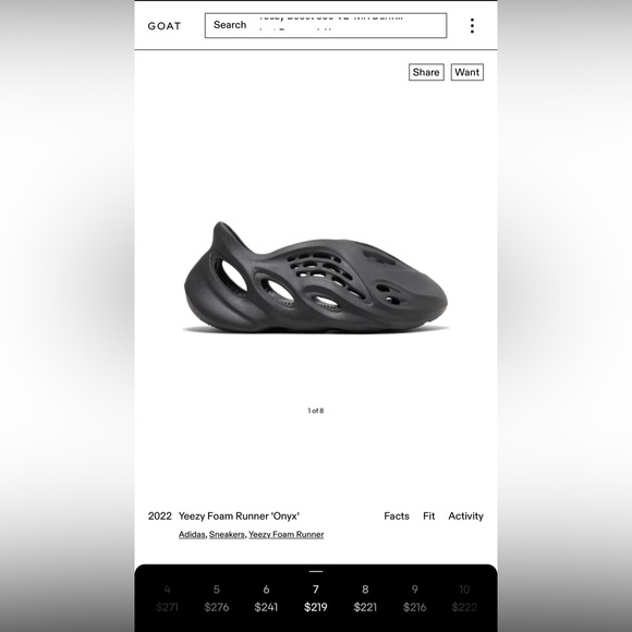 COPY - Yeezy foam runner onyx - Picture 2 of 5